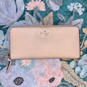 Kate Spade Pink Leather Wallet